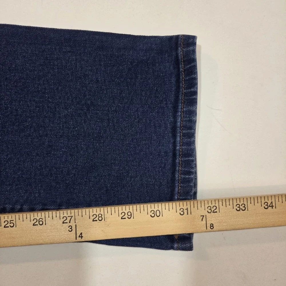 Mott & Bow Slim Jeans Mens 34x31 Blue Oliver Tapered Stretch Denim Casual‎